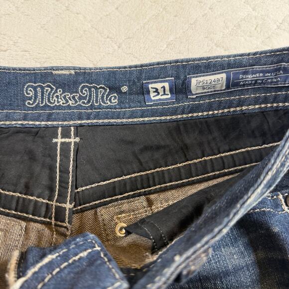 Miss Me Women’s JP5124B7 Bootcut jeans size 31 - see photos - Picture 7 of 8